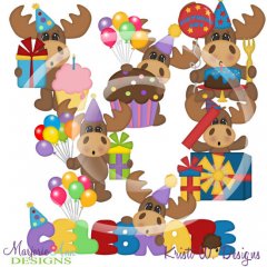 Mike's Birthday SVG Cutting Files/Paper Piecing + Clipart