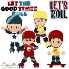 Let's Roll SVG Cutting Files Includes Clipart