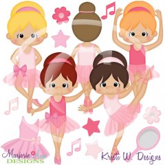 Love To Dance SVG Cutting Files/Paper Piecing + Clipart