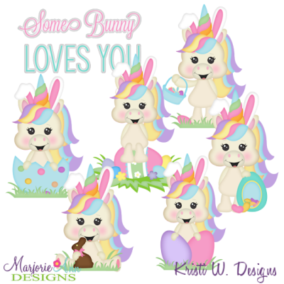I Wanna Be The Easter Bunny Exclusive SVG Cutting Files+Clipart
