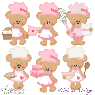 Betsy Loves Baking Cutting Files-Includes Clipart