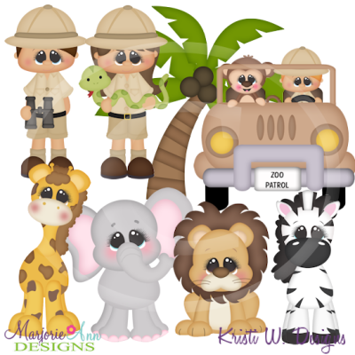 When I Grow Up~Zookeeper SVG Cutting Files+Clipart