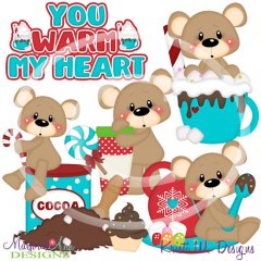 Franklin-You Warm My Heart SVG Cutting Files + Clipart