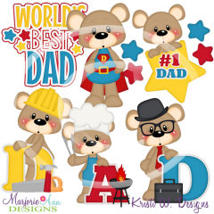 Franklin-Father's Day SVG Cutting Files/Paper Piecing +Clipart