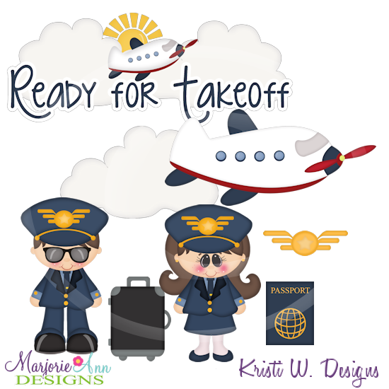 When I Grow Up~Pilot SVG Cutting Files+Clipart - Click Image to Close