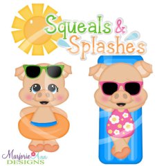Squeals & Splashes SVG Cutting Files