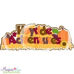 Hayride Adventures Title SVG Cutting Files