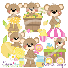 Franklin-Lemonade Stand SVG Cutting Files Includes Clipart