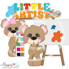 Charlie Jojo-Little Artist SVG Cutting Files