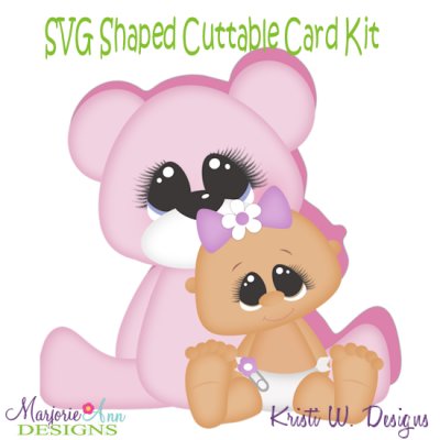 Download Baby Girl Bear Shaped Svg Mtc Card Kit Cutting File 2 75 Marjorie Ann Designs Svg Cutting Files Scrapbooking Shop