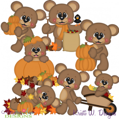 Henry Loves Autumn SVG Cutting Files + Clipart