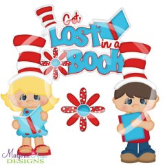 Get Lost In A Book SVG Cutting Files