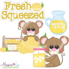 Fresh Squeezed Lemonde-Mice SVG Cutting Files