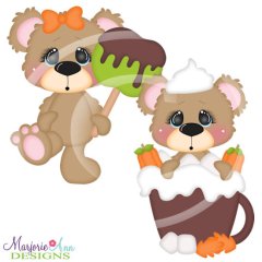 Charlie & JoJo Fall Sweets 1 SVG Cutting Files + Clipart