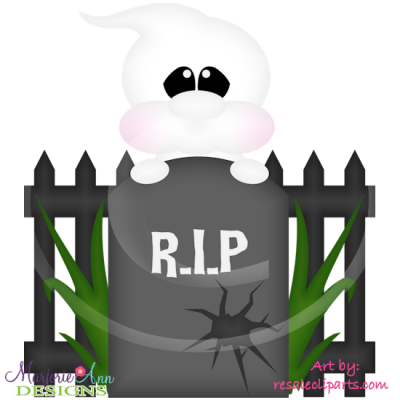 Friend Pals-Ghost Exclusive SVG Cutting Files Includes Clipart