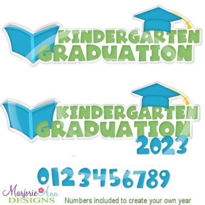 kinder graduation border design