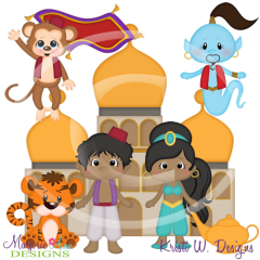 Arabian Nights 2 SVG Cutting