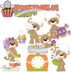 Franklin & Frannie Spooktacular Treats SVG Cutting Files