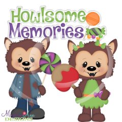 Howlsome Memories SVG Cutting Files