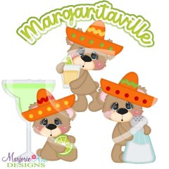 Charlie & JoJo Margaritaville SVG Cutting Files + Clipart