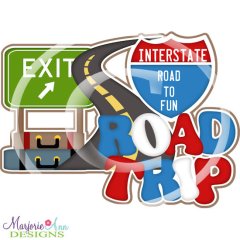 Road Trip Title SVG Cutting Files Road Trip Title SVG Cutting Files