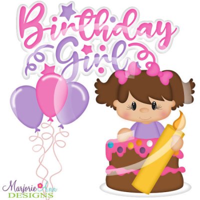 Birthday Girl 2024 SVG Cutting Files Includes Clipart
