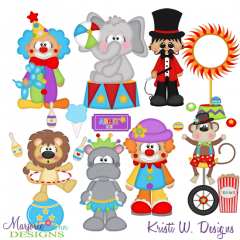 The Greatest Show On Earth SVG Cutting Files + Clipart