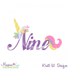 Unicorn Nine SVG