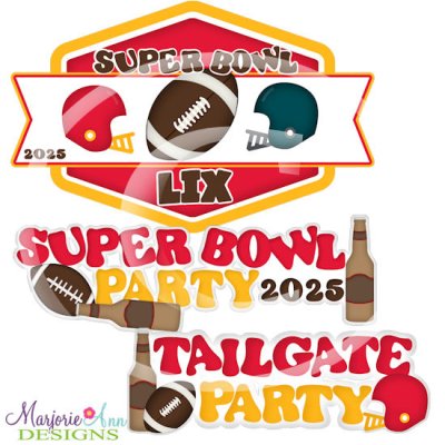 Super Bowl 2025-Set 1 SVG Cutting Files