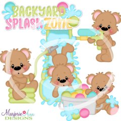 Backyard Splash Zone SVG Cutting Files