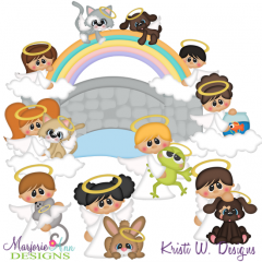 All Pets Go To Heaven SVG Cutting Files Includes Clipart