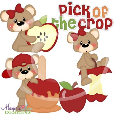 Franklin & Frannie Pick Of The Crop SVG Cutting Files + Clipart