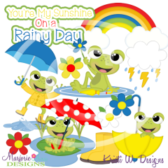 Puddle Jumpers SVG Cutting Files Includes Clipart