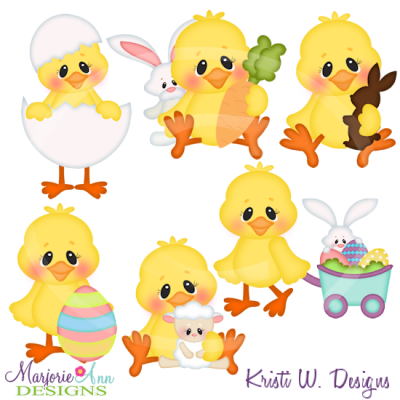 Easter Tweets Cutting Files-Includes Clipart