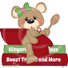 Frannie Holiday Baking SVG Cutting Files +Clipart