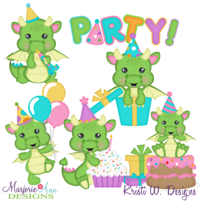 Download Baby Dragon Birthday Svg Cutting Files Includes Clipart 3 25 Marjorie Ann Designs Svg Cutting Files Scrapbooking Shop