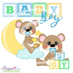 Baby Franklin SVG Cutting Files + Clipart