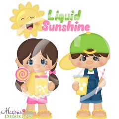 Liquid Sunshine-Lemonade SVG Cutting Files