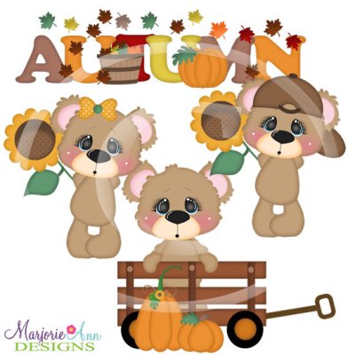 Charlie & JoJo Love Autumn SVG Cutting Files + Clipart