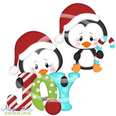 Christmas Joy Penguins SVG Cutting Files Christmas Joy Penguins SVG Cutting Files