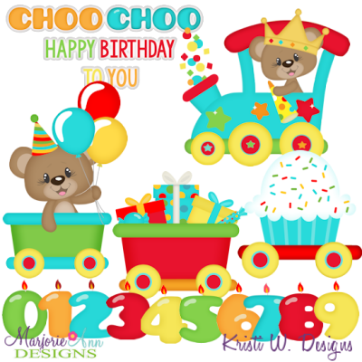 Download Bentlys Birthday Train Exclusive Svg Cutting Files Clipart 3 25 Marjorie Ann Designs Svg Cutting Files Scrapbooking Shop