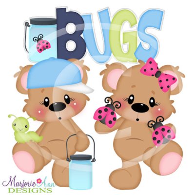 Benny & Belinda Bug Adventures SVG Cutting Files + Clipart