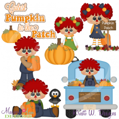 Cutest Pumpkin SVG Cutting Files + Clipart