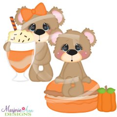 Charlie & JoJo Fall Sweets 3 SVG Cutting Files + Clipart