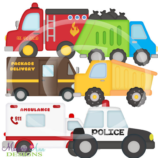 Vehicles SVG Cutting Files Includes Clipart - Click Image to Close